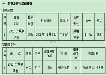 安裝聯(lián)絡巷啟封密閉排放瓦斯安全技術措施