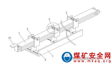 綜采設備列車-自移式拖纜裝置